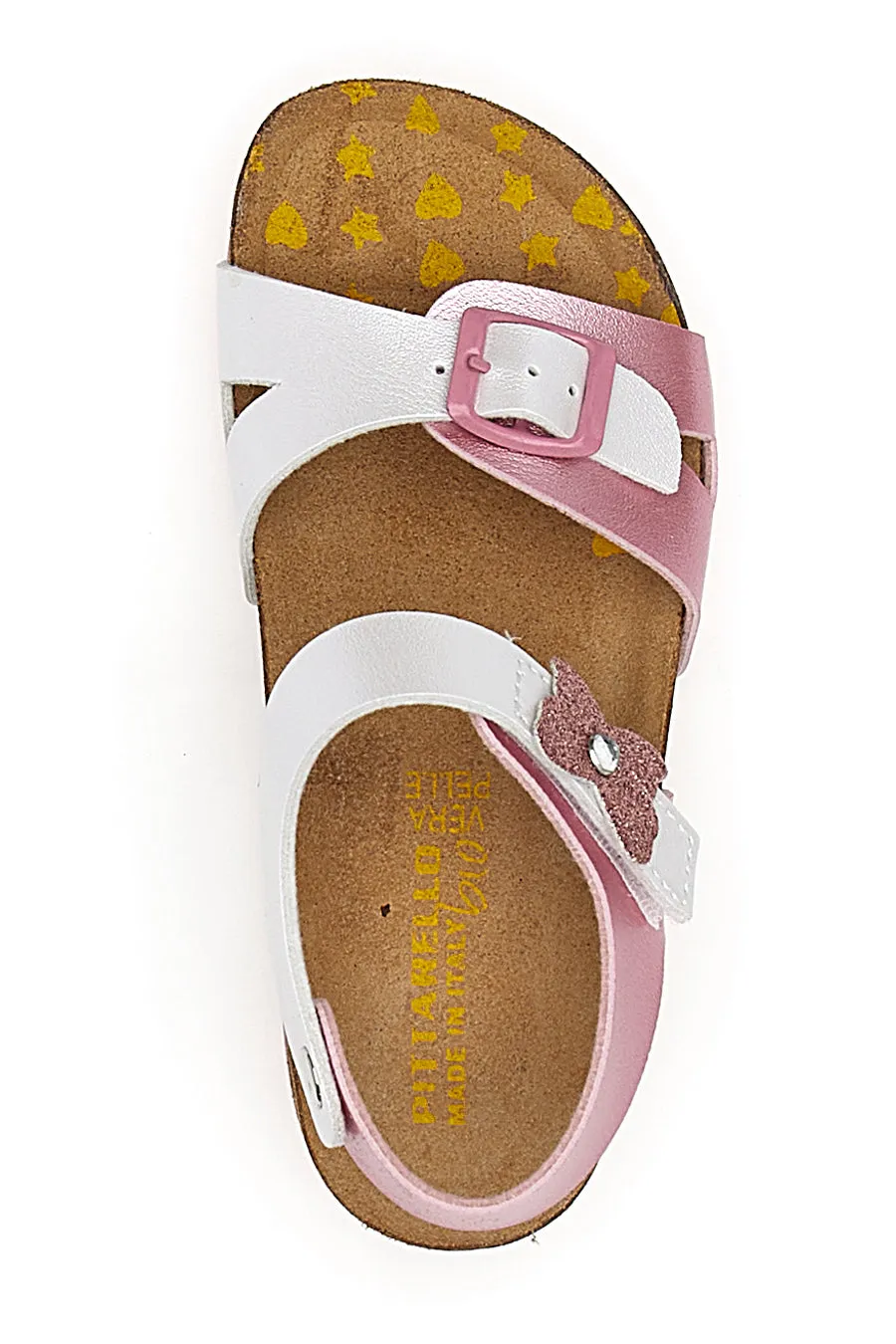 Sandali Rosa e Bianchi Pittarello Bio 257157