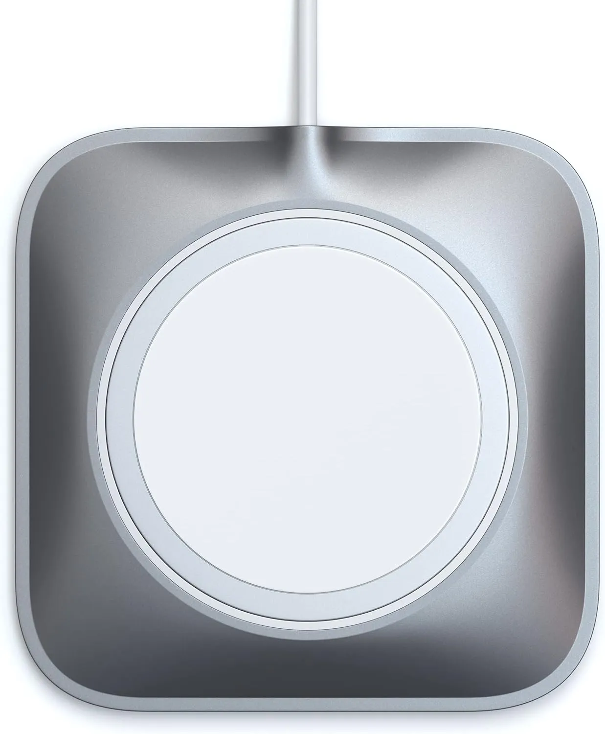 SATECHI Aluminum Dock for Magsafe Charger - Charger Not Included - for iPhone 14 Pro Max/14 Pro/14/14 Plus/13 Pro Max/13 Pro/13 Mini/13/12 Pro Max/12 Pro/12 Mini/12 Mini/12