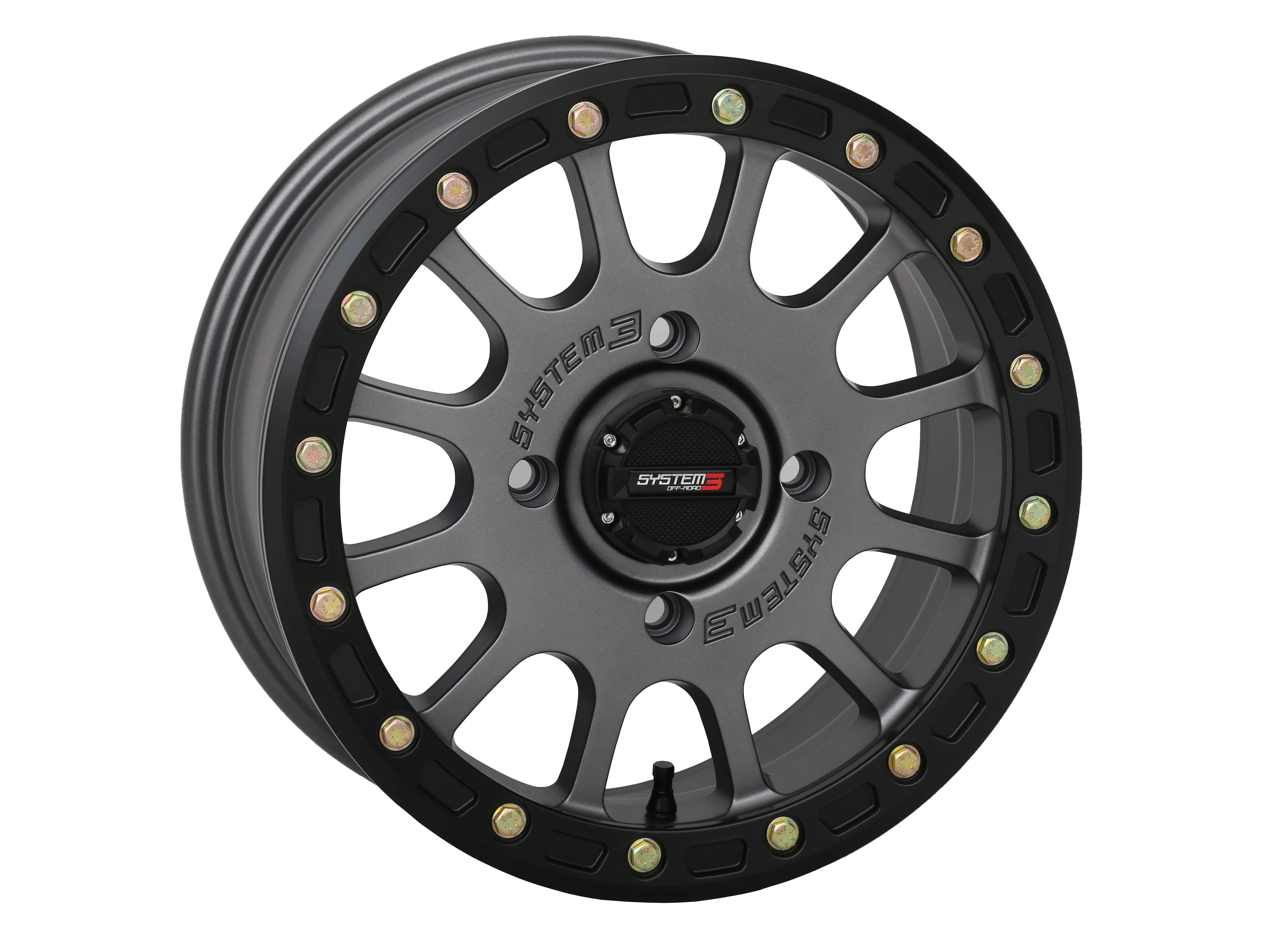 Sb5 Bl Wheel 14x7 5 2 ( 38mm) 4/156 Matte Gunmetal Grey