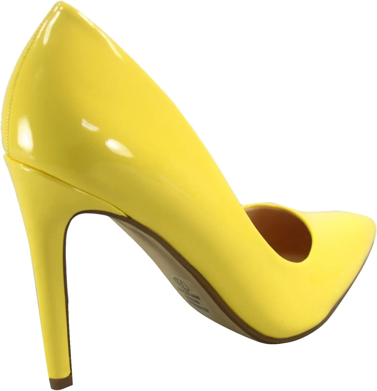 Scheme-s Women's Bridal Sexy Color Slip On Pointed Toe Stiletto Heels Pump Shoes