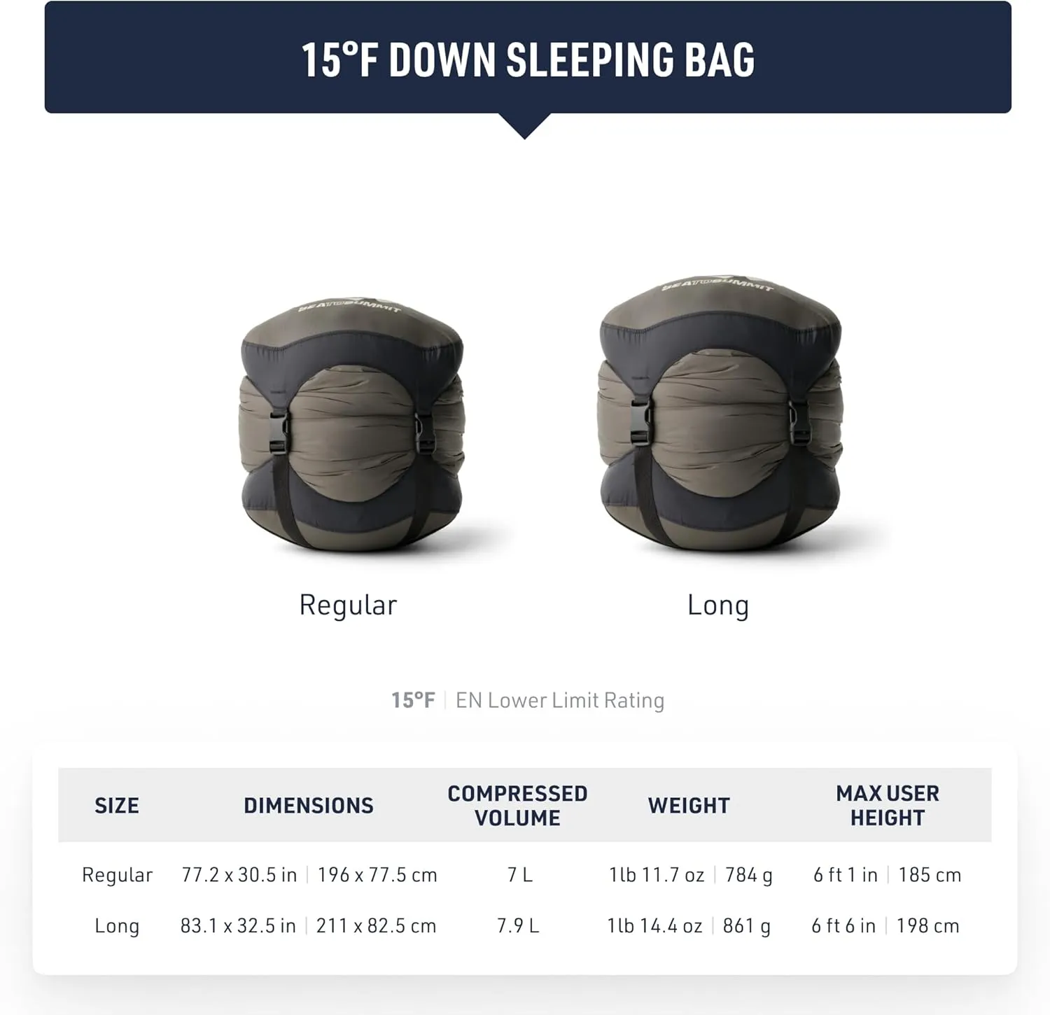 Sea to Summit Spark Pro Ultralight Down Sleeping Bag