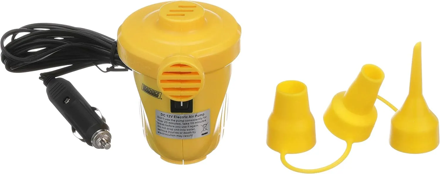 Seachoice 12V Electric Air Pump, for Boating and General Inflatables