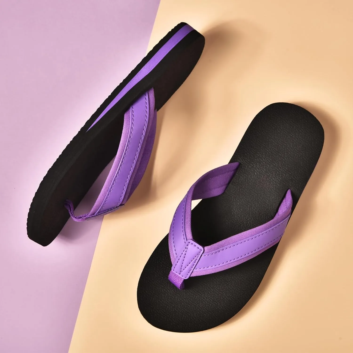 SkiBeaut Boy Flips Flops for Kids Child Slip-on Thong Sandals Kid Boys Slides Water Shoes for Beach Swim Pool