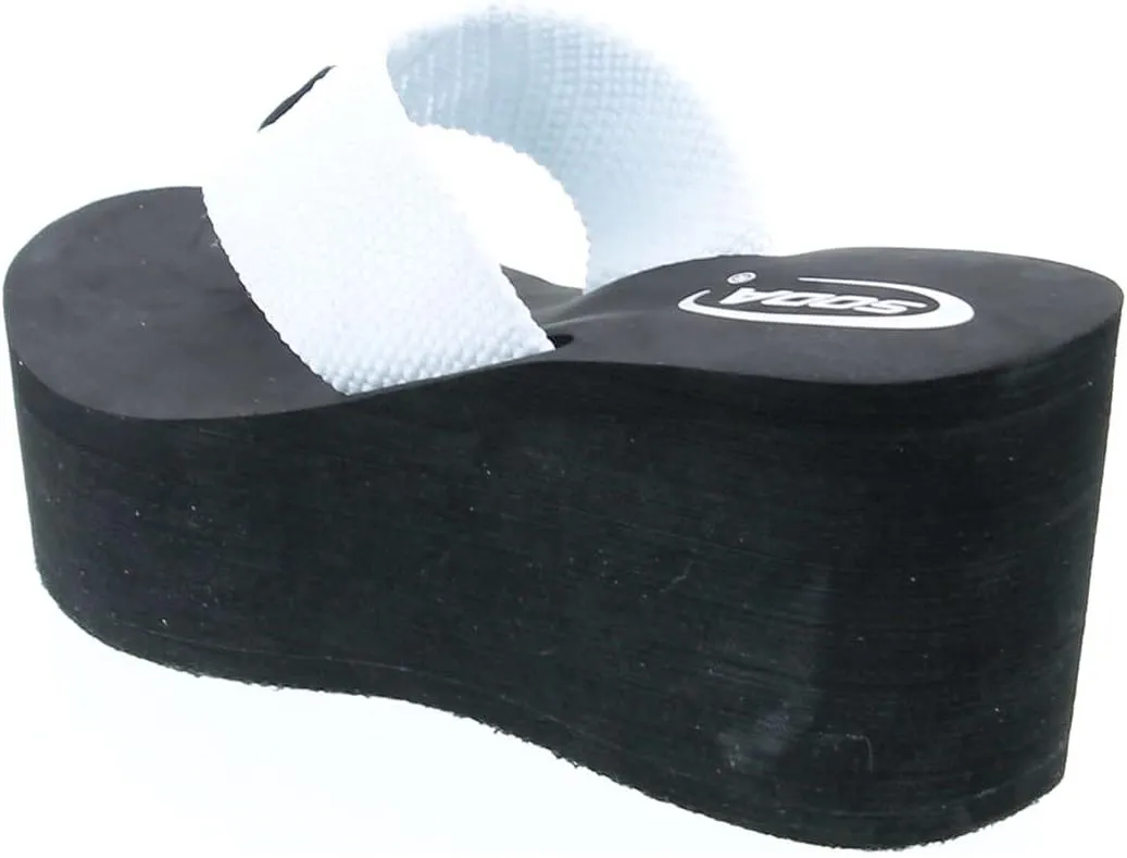 Soda Oxley-S Womens EVA Flip Flop Slip on Platform Sandals