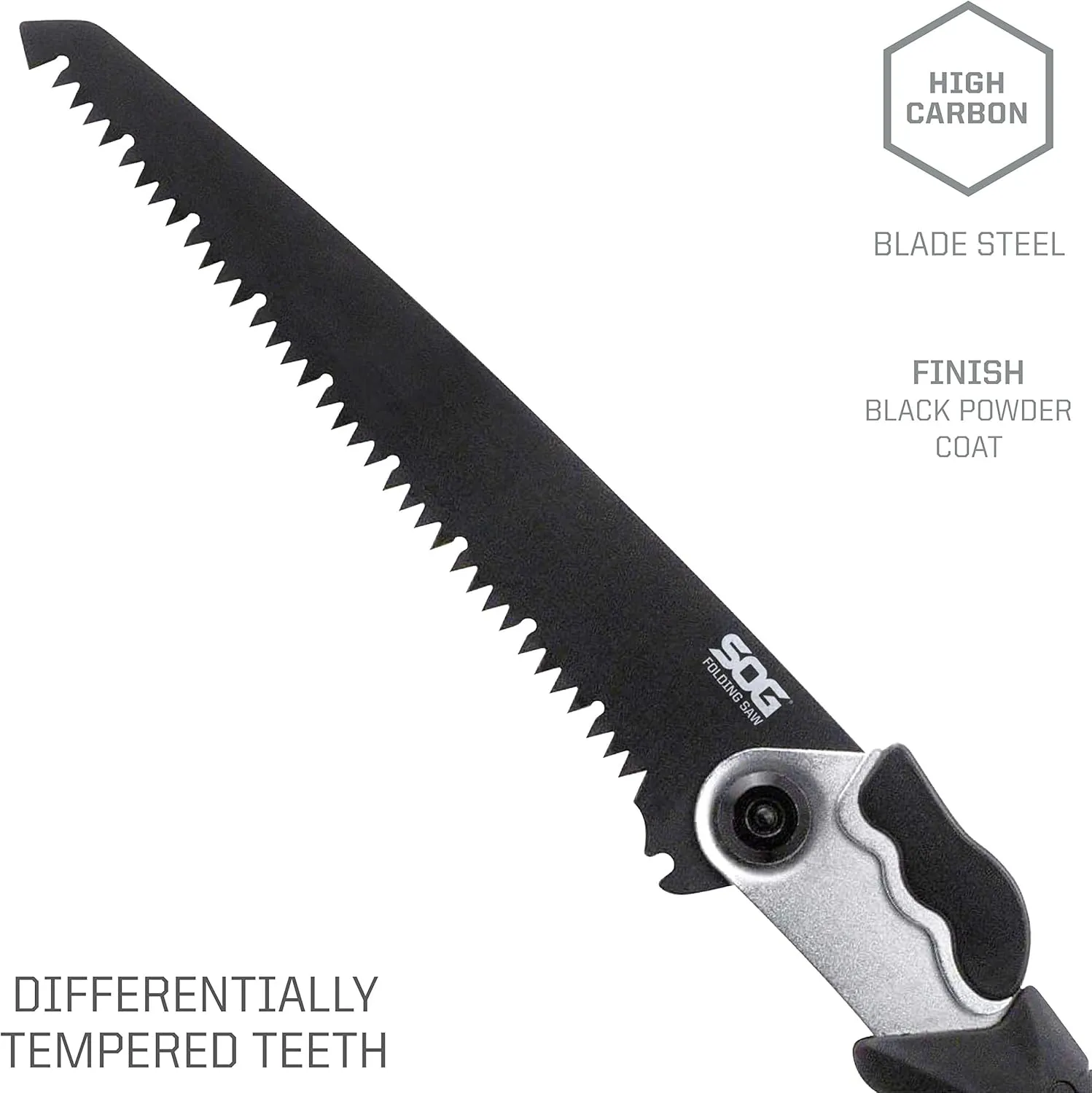 SOG FastHawk- Lighter, Faster, Agile Throwing Hatchet, Versatile Survival Tactical Axe & Folding Saw - Wood Saw, Hand Saw, Pruning Saw and Camping Saw