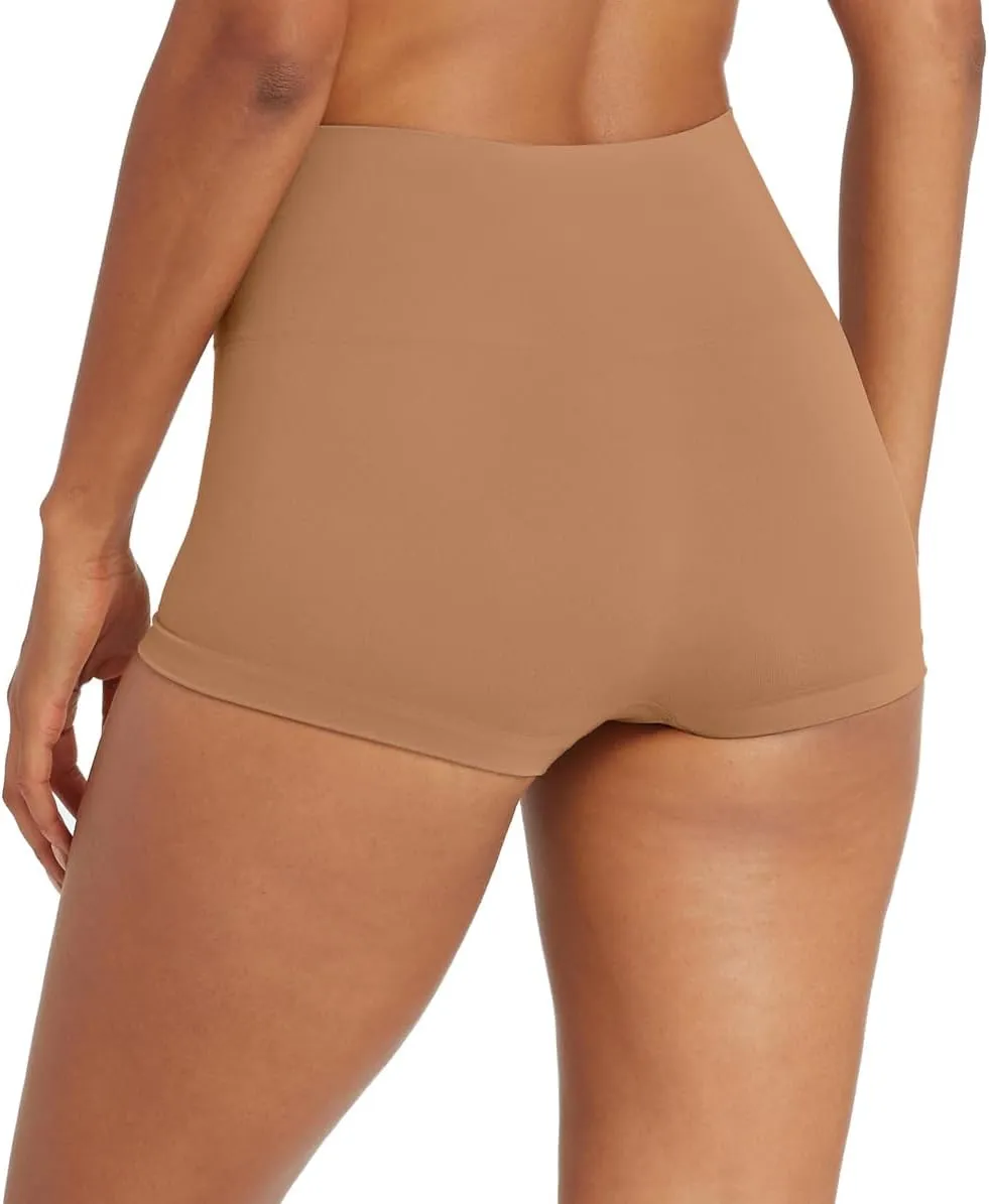SPANXshape Everyday Shaping Boyshort - Comfortable Core Control Shapewear Underwear - Invisible Under Clothes - No-Show