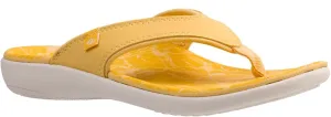 Spenco Women's Yumi Reflection Flip-Flop, Cornsilk, 7