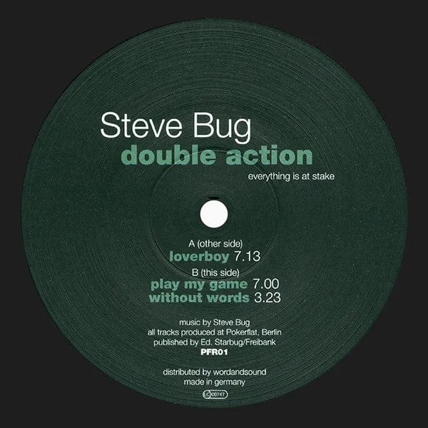 Steve Bug - Double Action (Everything Is At Stake) (12")