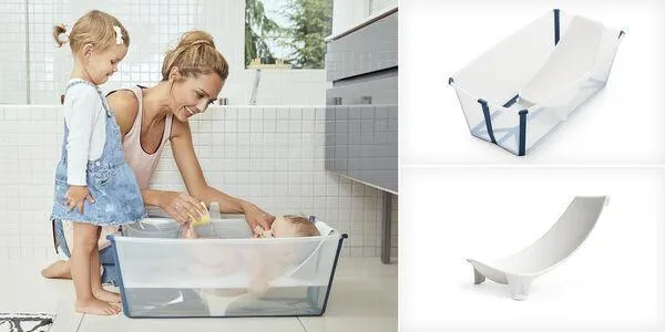 Stokke Flexi Bath Bundle - Transparent Pink