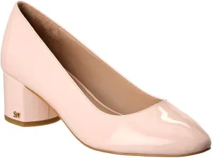 Stuart Weitzman Bridget 50 Block Patent Pump