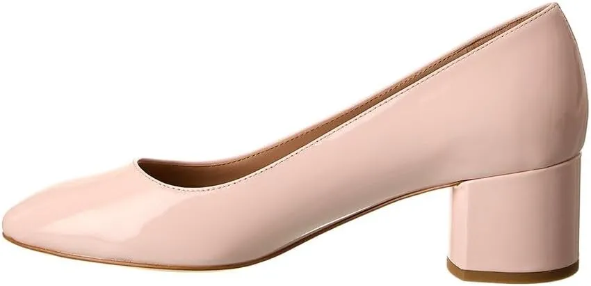 Stuart Weitzman Bridget 50 Block Patent Pump