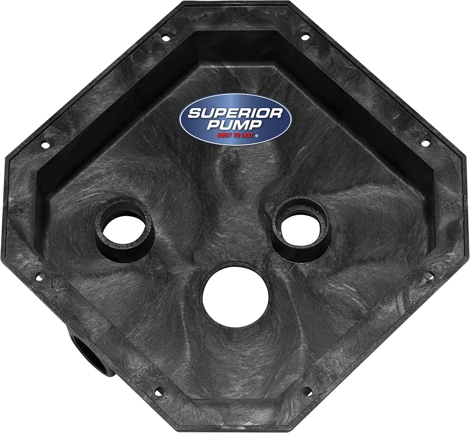 Superior Pump 92072-U 1/3 HP Remote Sink Drain Pump System, Black