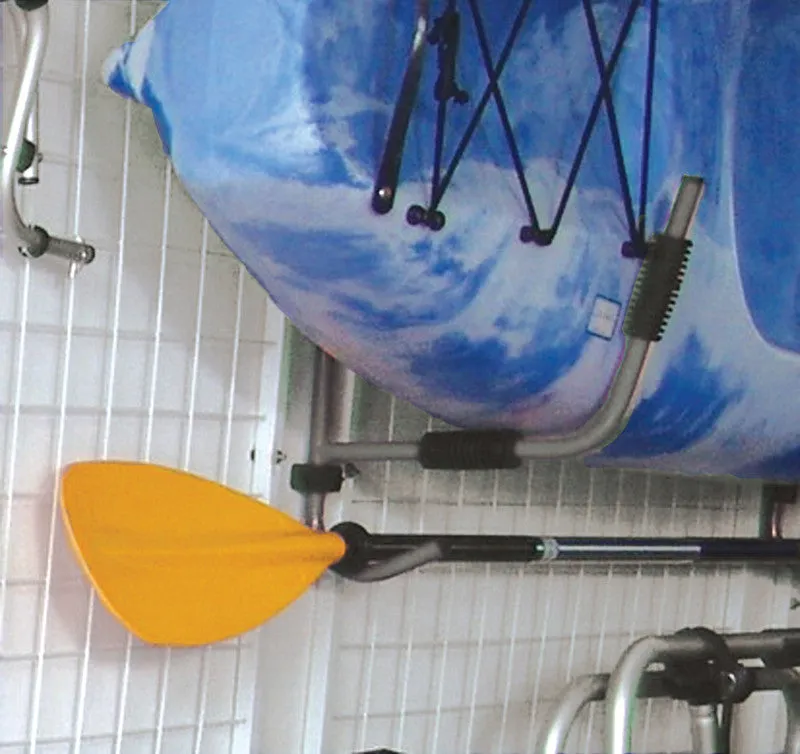Suspenz Indoor-Outdoor Foldable Kayak & Paddle Wall Mount | Holds 75 lbs