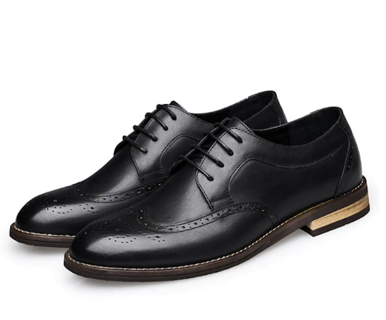 Timeless Brogue Style Men's Oxford Shoes