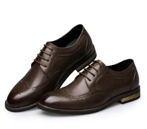Timeless Brogue Style Men's Oxford Shoes