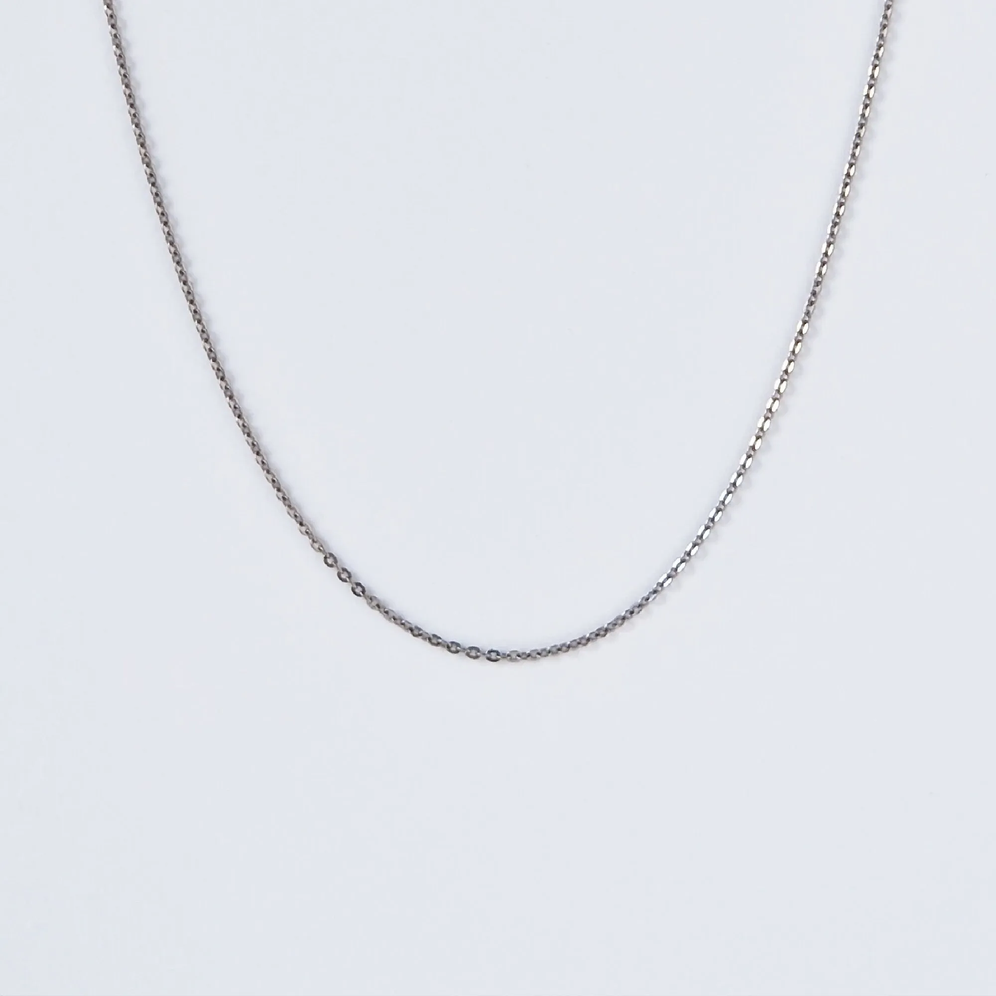 Titanium Necklace Flat Link Cable