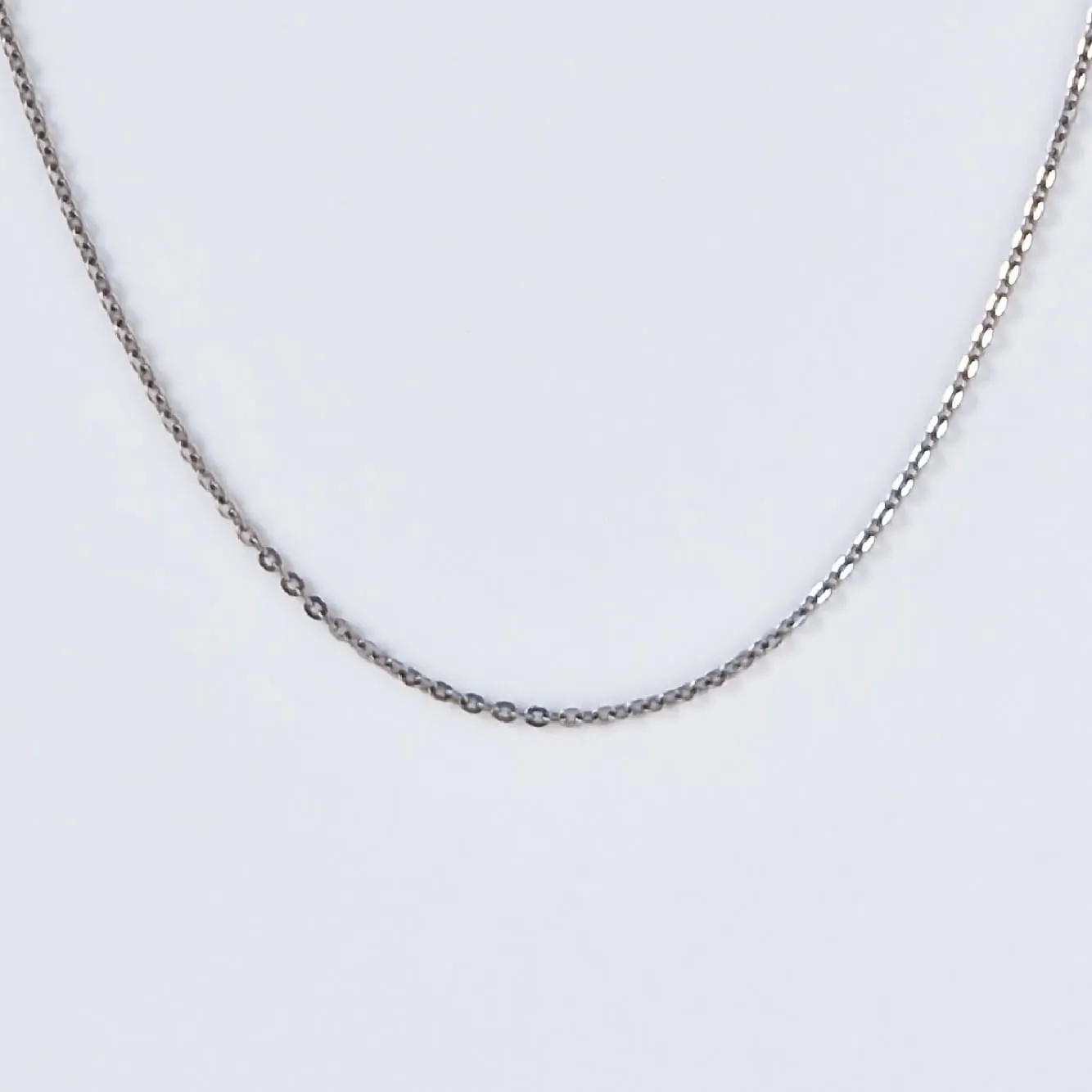 Titanium Necklace Flat Link Cable