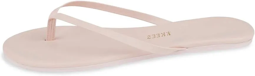TKEES Women's Solids Flip Flop