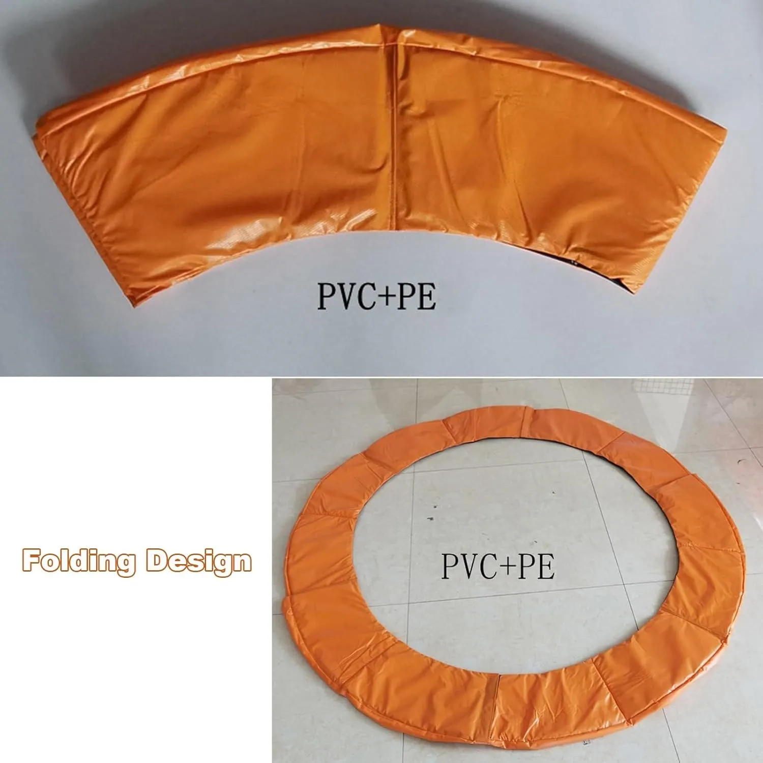 Trampoline Pad,New Universal PVC Trampoline Pad Replacement,Waterproof Trampoline Spring Covers Accessories Tear-Resistant for Home Gym Indoor Fun Outdoor