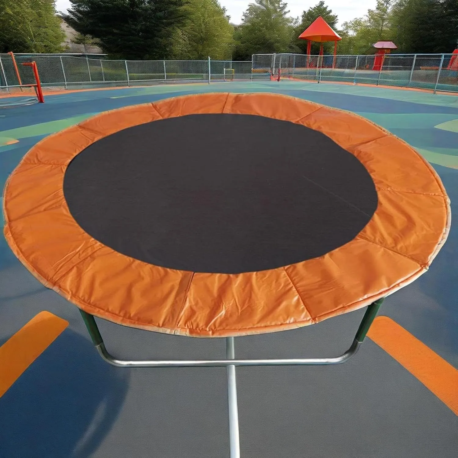 Trampoline Pad,New Universal PVC Trampoline Pad Replacement,Waterproof Trampoline Spring Covers Accessories Tear-Resistant for Home Gym Indoor Fun Outdoor
