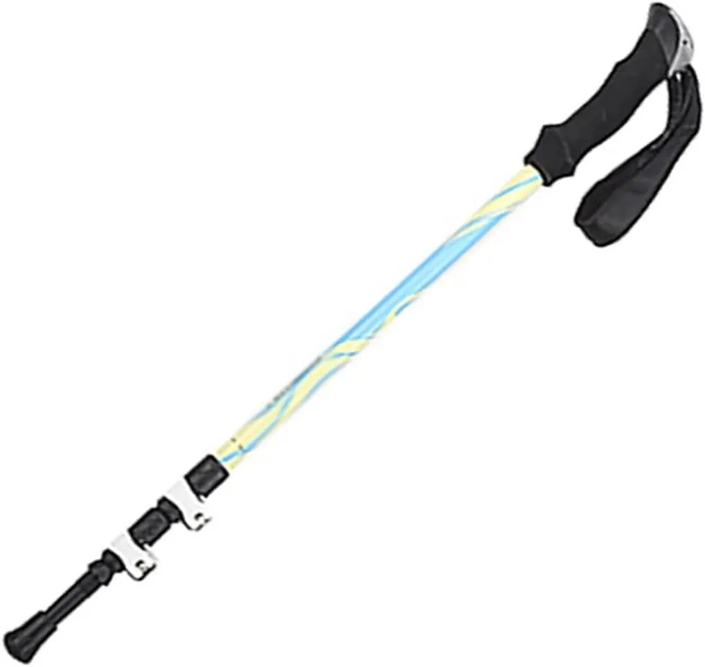 Trekking Poles,Telescopic Lightweight Hiking Poles, Adjustable Carbon Fiber Walking Sticks with Expansion Lock for Men and Women.