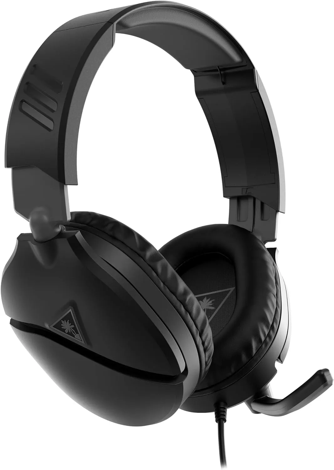 Turtle Beach Recon 70 Multiplatform Gaming Headset for PC, PS5, PS4, Xbox Series X|S, Xbox One, & Mobile w/ 3.5mm Wired Connection - Flip-to-Mute Mic, 40mm Speakers, Lightweight Design, Black