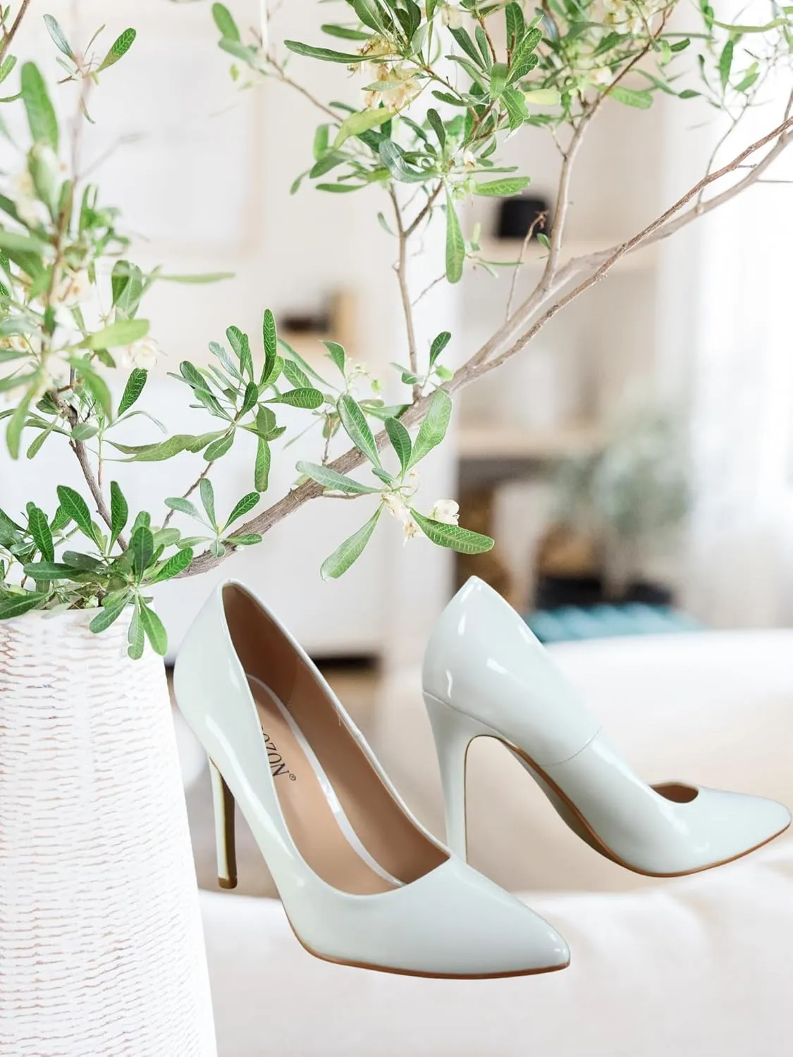 TZ Daisy-01 Women's Closed Toe Pointed Toe High Heel Wedding Dress Pump Shoes