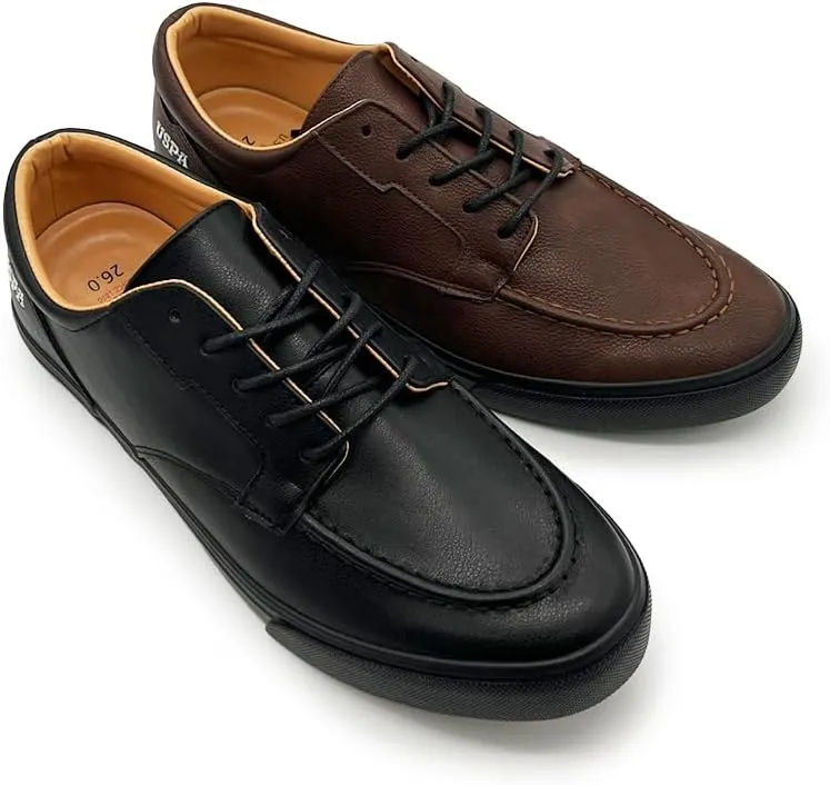 U.S.POLO ASSN.(ユーエスポロアッスン) Men's Sneaker Oxford Flat
