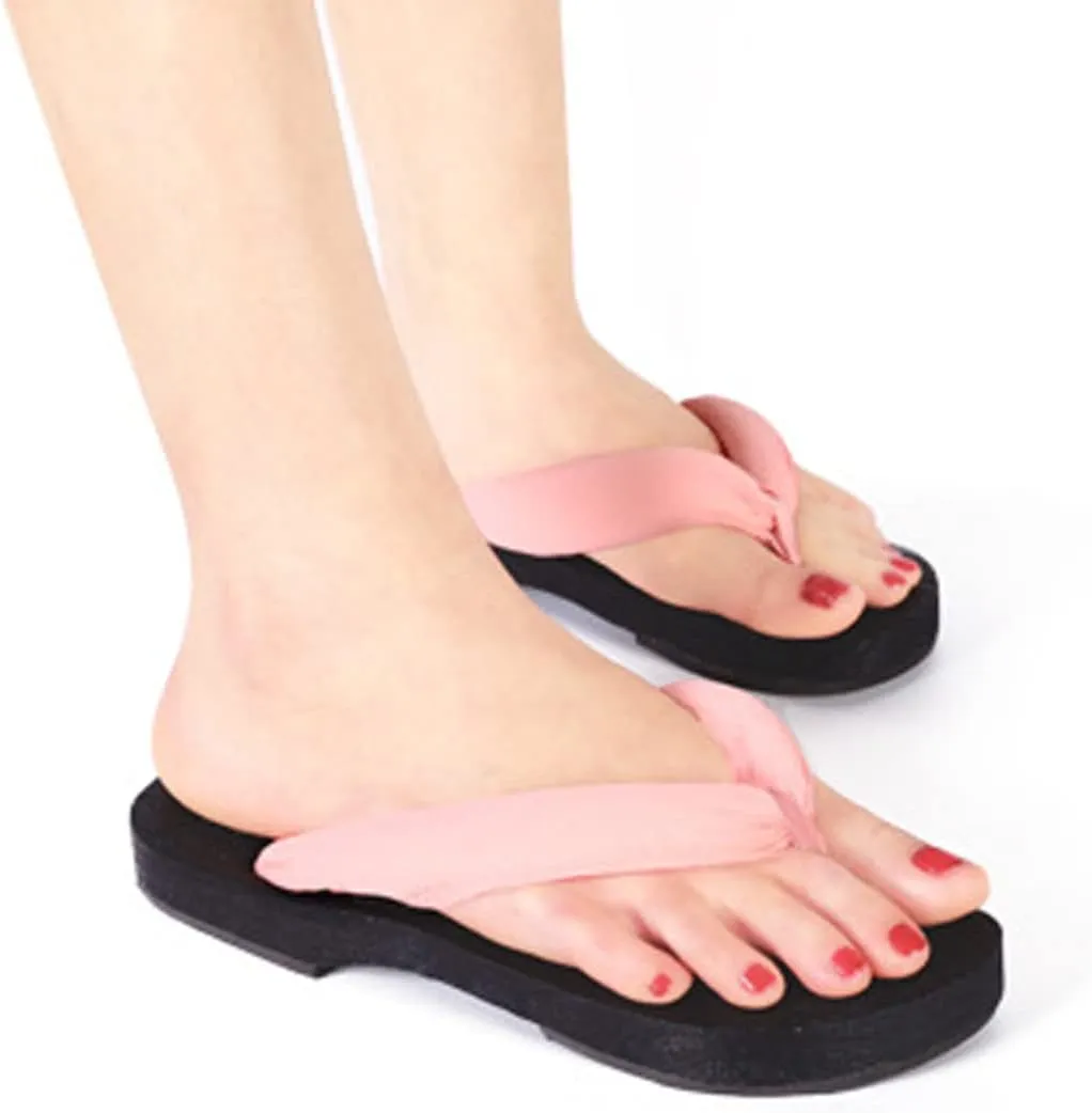 UZAIN Anime Tanjirou Cosplay Clog Shoes Japanese Sandals for Women Geta Wooden Anti-Slip flip-Flops Prop Oshitari