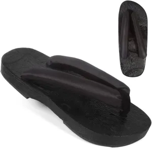 UZAIN Anime Tanjirou Zenitsu Cosplay Clog Shoes Japanese Sandals for Women Geta Wooden Anti-Slip flip-Flops Prop Oshitari