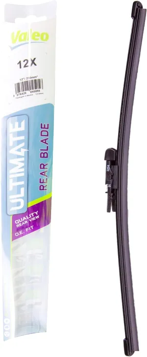 Valeo 12X 12" Ultimate Rear Beam Wiper Blade, 1 Pack