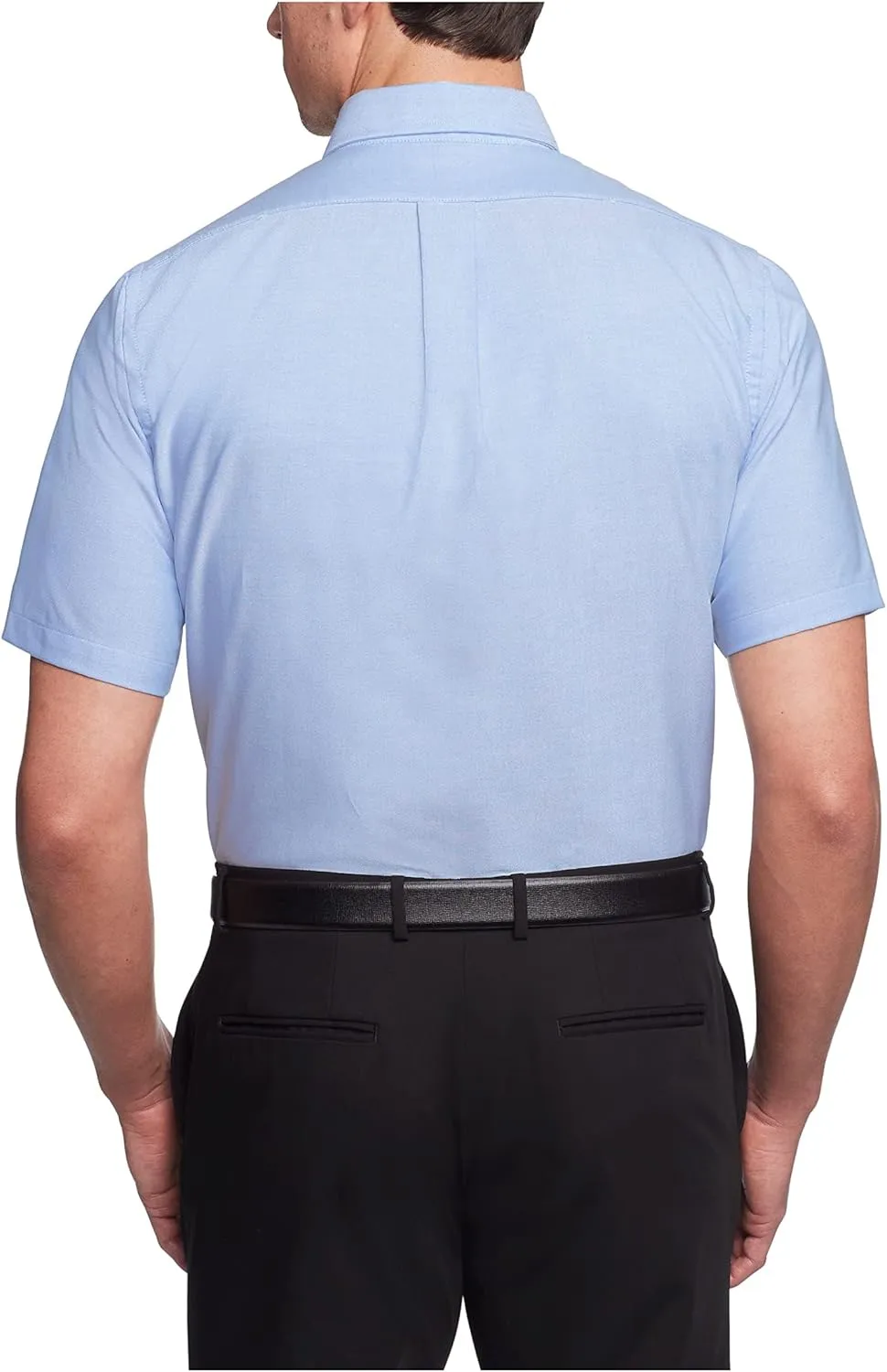 Van Heusen Men's Dress Shirts Short Sleeve Oxford Solid