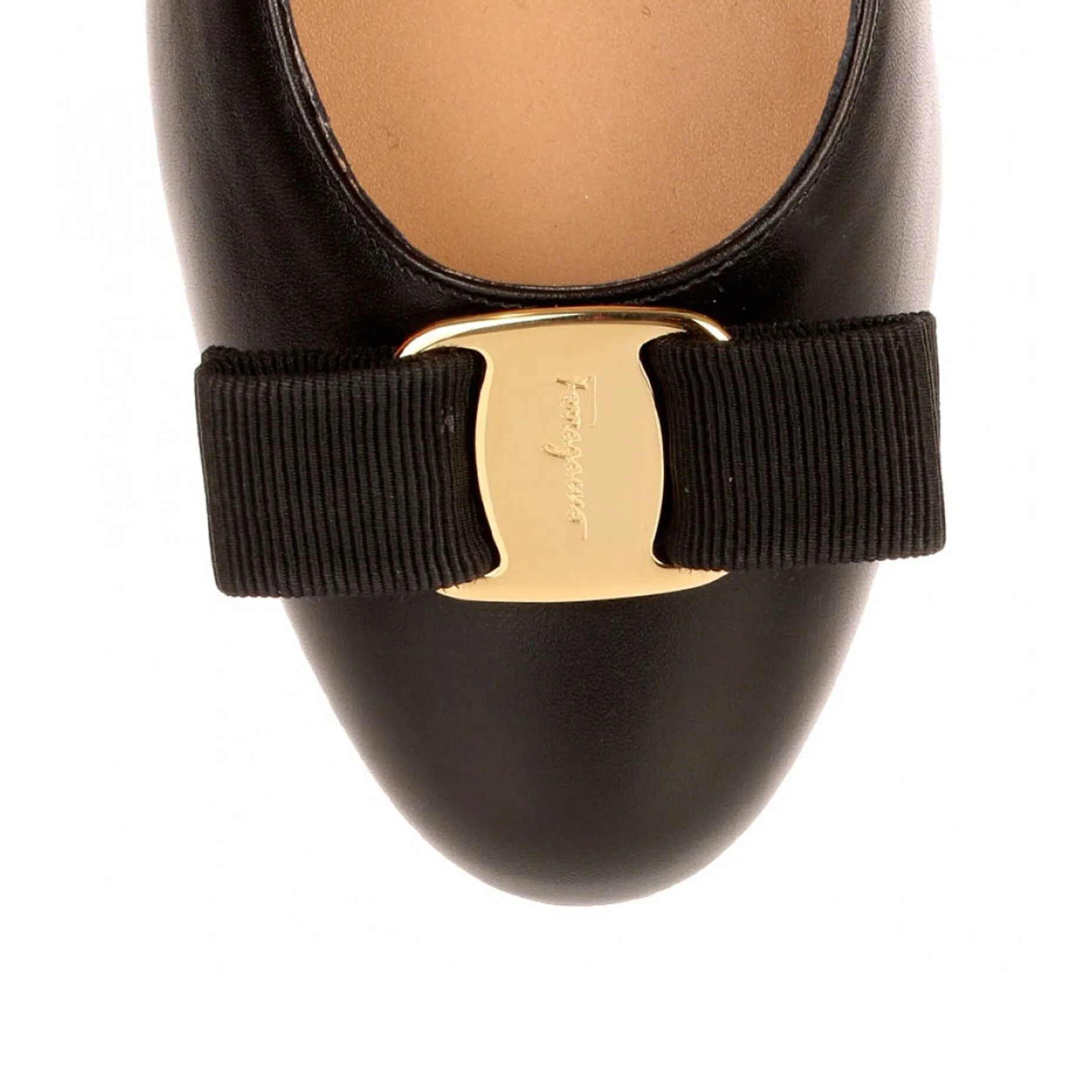 Vara black calf pump