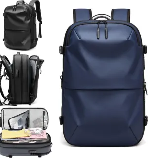 Veloutte Travel Backpack, Veloussette Prestige Space Bag, Velouette Prestige Space Bag, Multifunctional Waterproof (Blue)