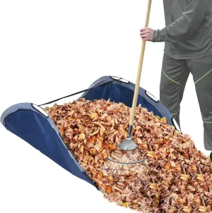 Veshine Leaf Collector,leaf collector bag, Portable Pop Up Leaf Bags, Foldable Leaf Pick Up Tools, Reusable Yard Garden Bags for Leaves Lawn Trash