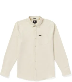 Volcom Men's Veeco Oxford Long Sleeve Button Down Shirt