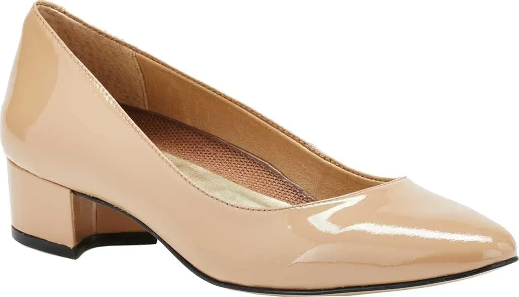 Walking Cradles Heidi Women's Pump 6.5 B(M) US Nude-Patent