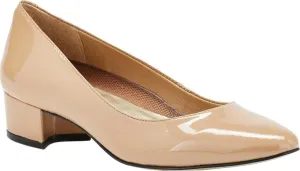 Walking Cradles Heidi Women's Pump 6.5 B(M) US Nude-Patent