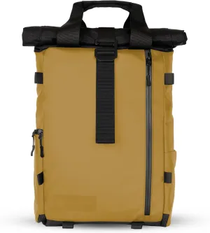 WANDRD PRVKE Lite - Photography Bag - Water Resistant Camera Backpack for Photographers - Anti-Theft Travel Bag with 14-Inch Laptop Sleeve and Fleece-Lined Pockets (Dallol Yellow)