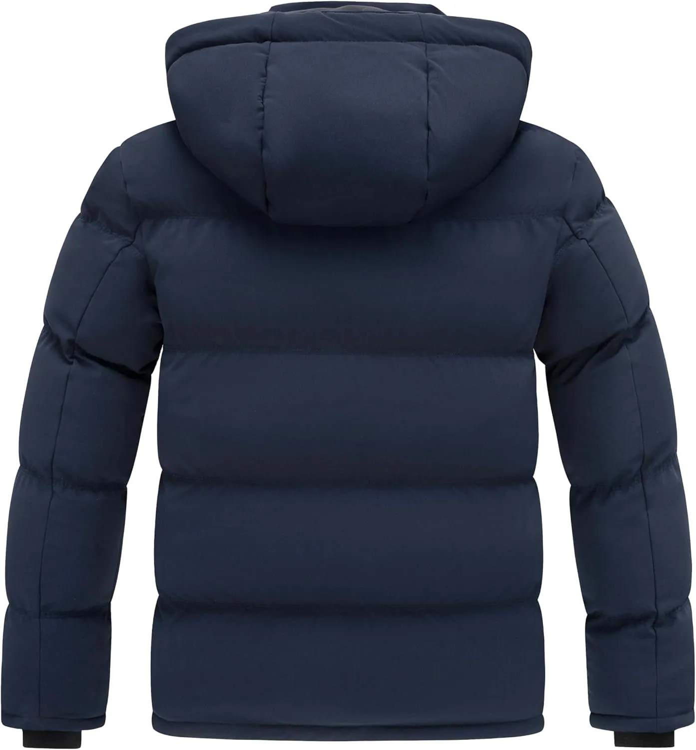 wantdo Men's Warm Winter Coat Waterproof Puffer Jacket Windproof Thicken Outwear