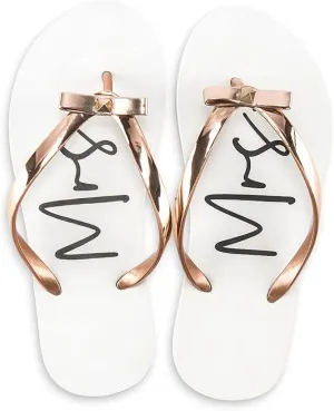 WEDDINGSTAR womens Flip-flop