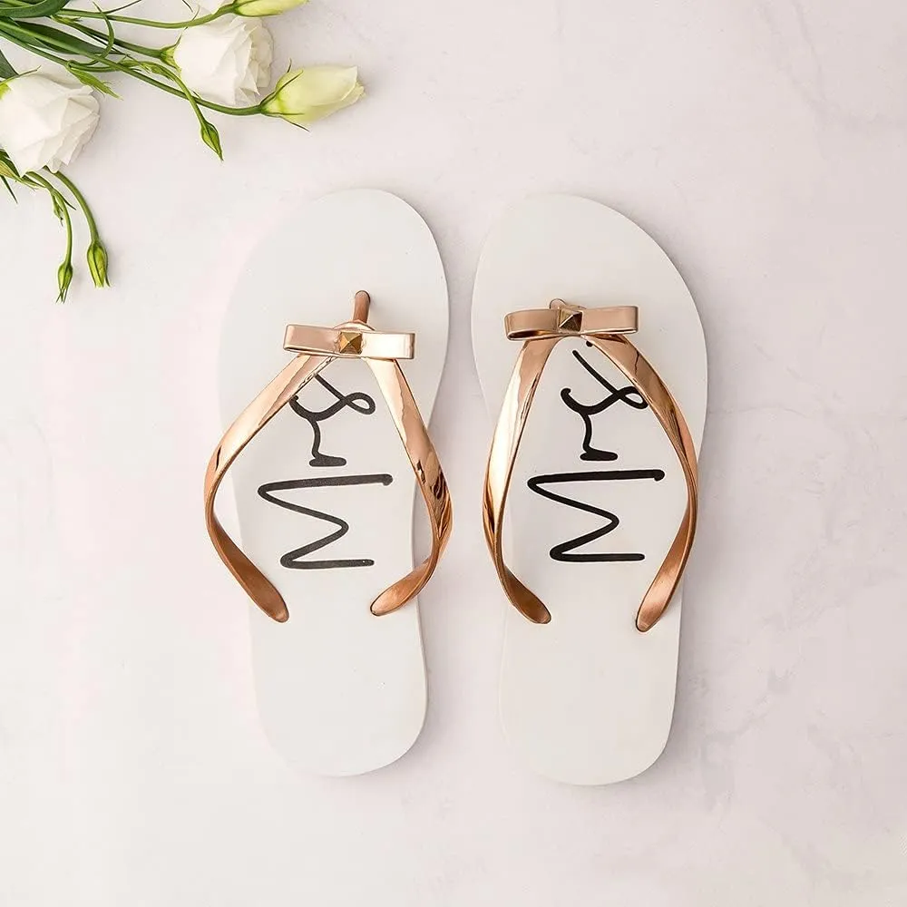 WEDDINGSTAR womens Flip-flop