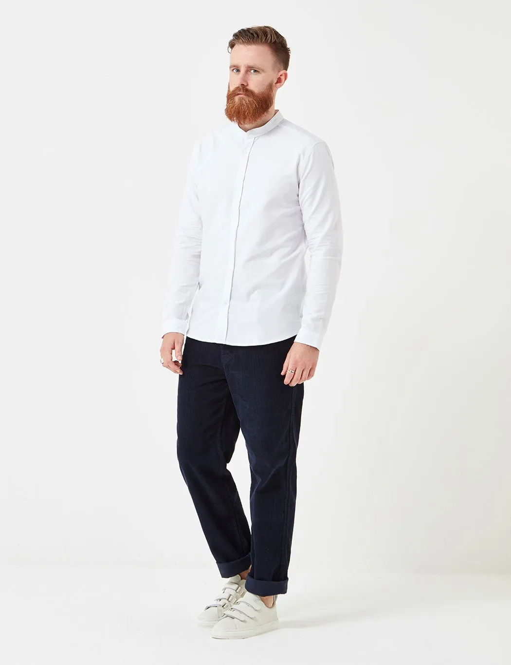 White Oxford Shirt Fast-moving sale - Suit Limited-stock Grandad