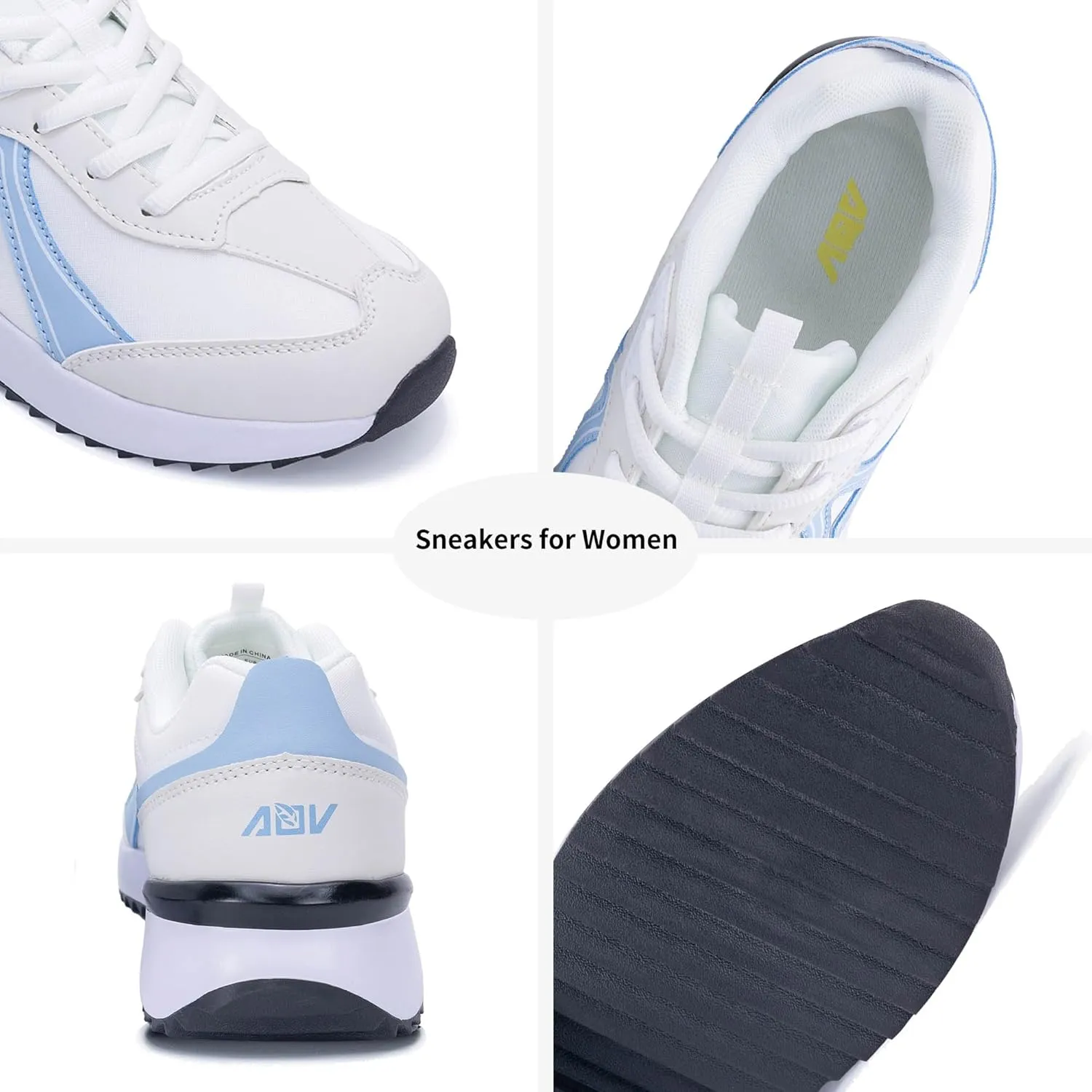 Women Sneakers Walking Casual Sneakers Comfortable Fashion Tennis Running Shoes US
