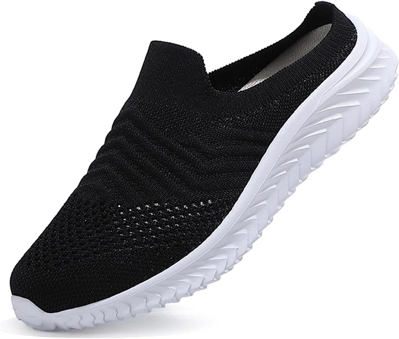 Women's Backless Slip on Mesh Sneakers Shoes Mens Casual Shoes Dressy Black Casual Shoes Waterproof Sneakers White Tennis Shoe Cross Trainer Shoe