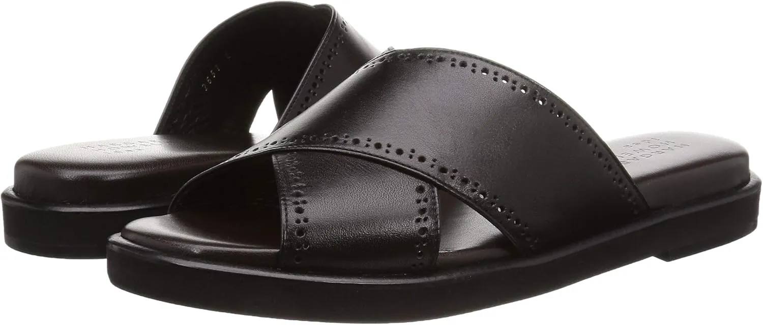 Women's Cross Belt Flat Mule Sandal