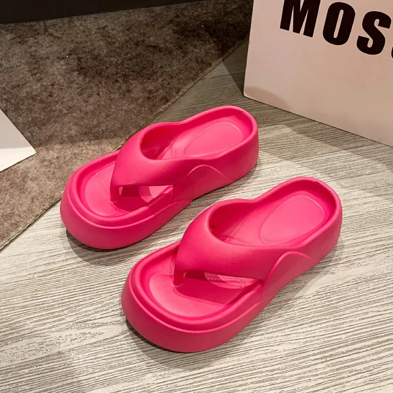 Women's Platform Sandals Design Flip-Flop Style