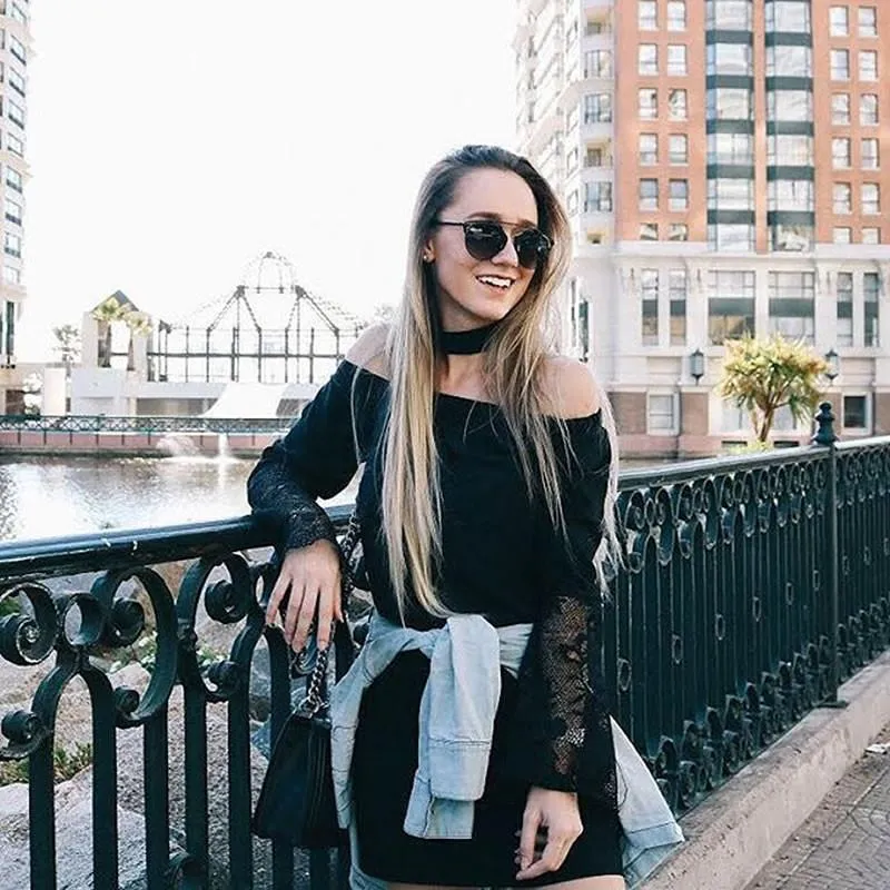 Women's Retro Modern Flat Mirror Lens Sunglasses A898