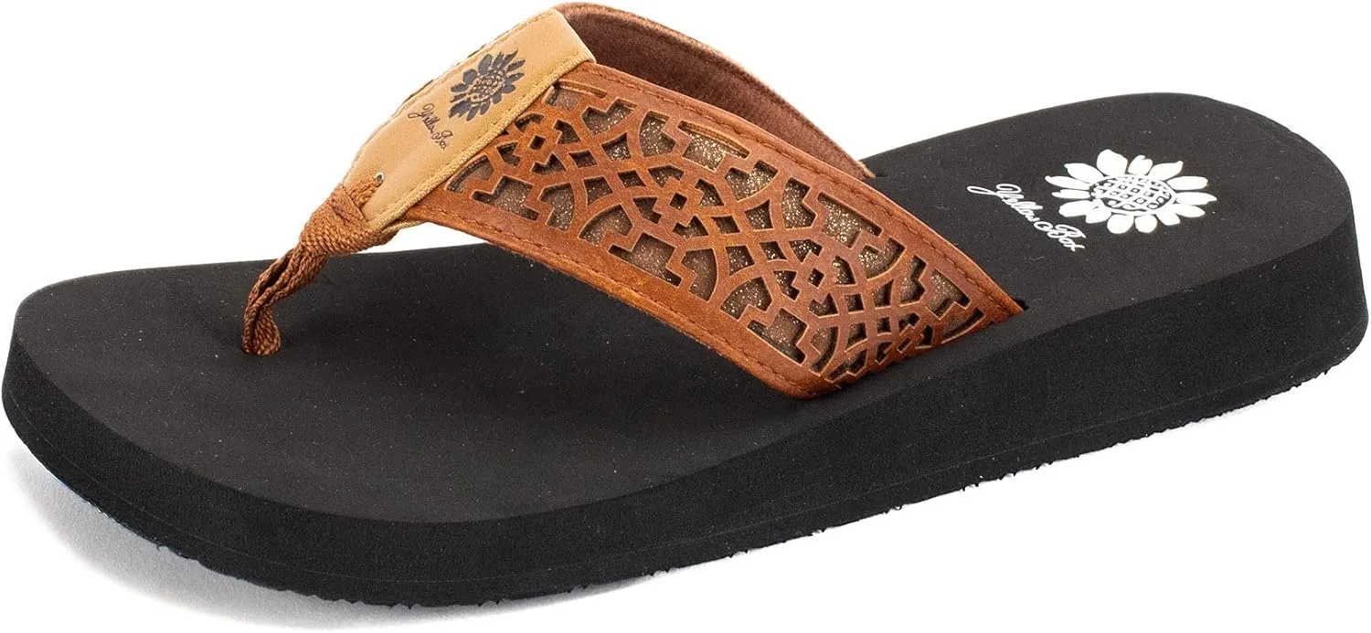 Yellow Box Women's Ficus Flip Flop