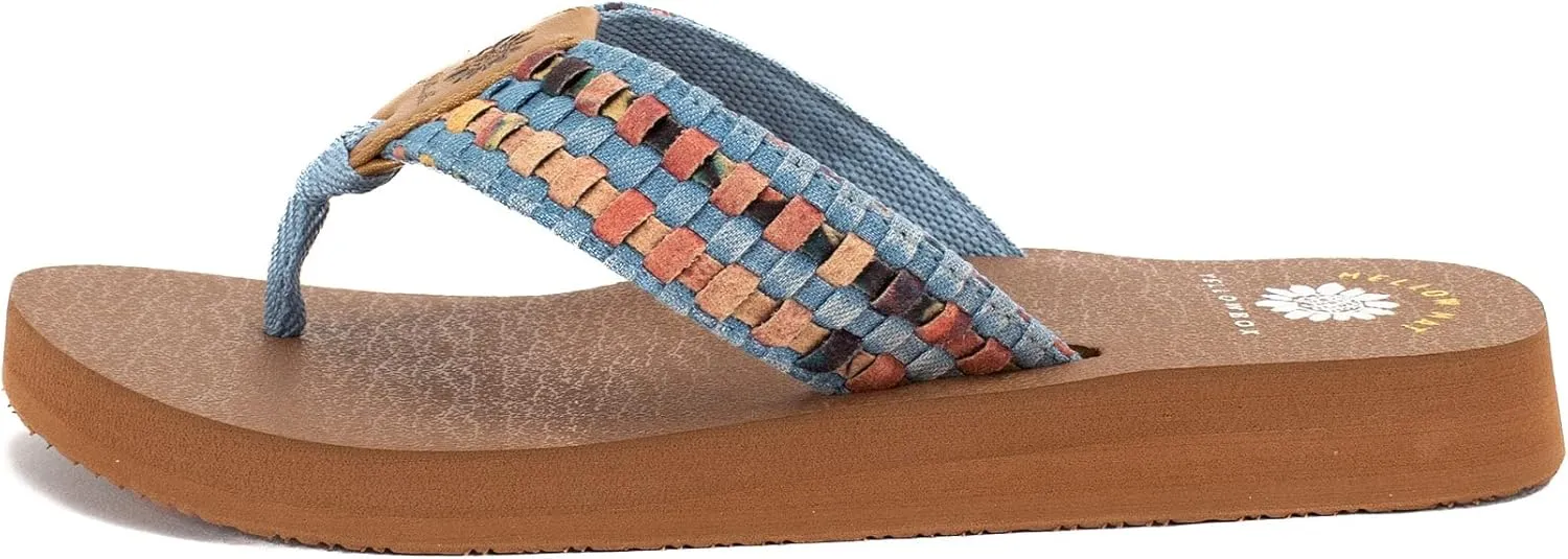 Yellow Box Women's Naddy Flip Flop